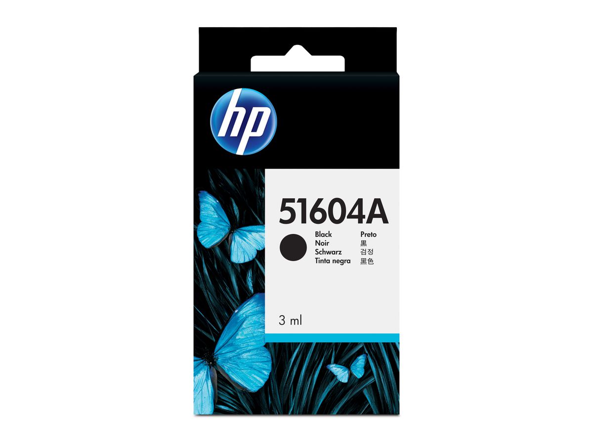 HP Schwarz Druckerpatrone für Normalpapier