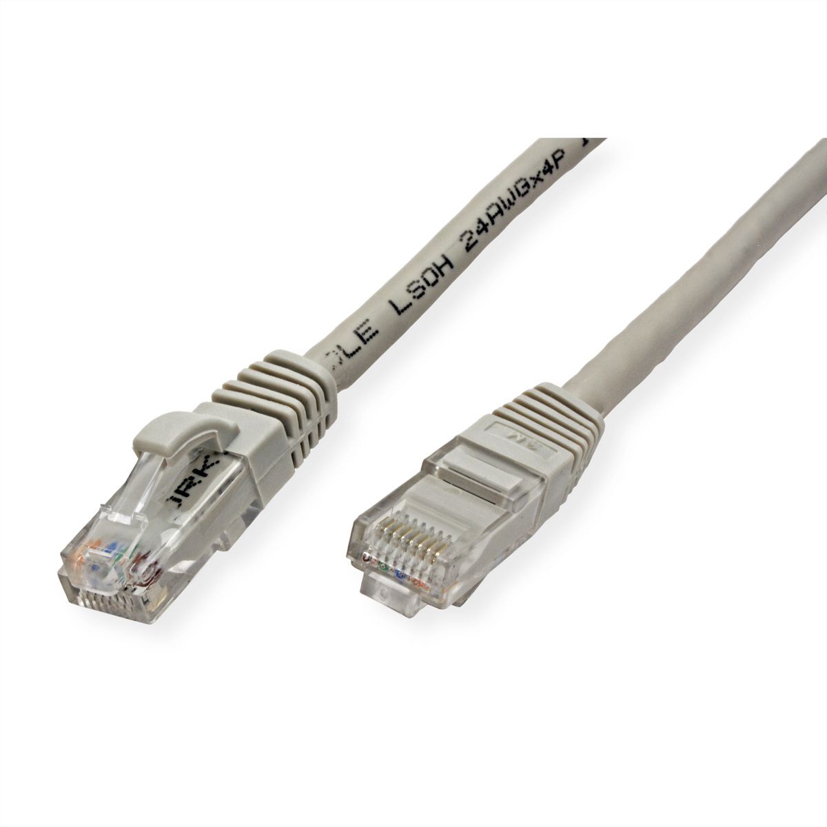 VALUE Patchkabel Cat.6 (Class E) UTP, LSOH, grau, 2 m
