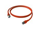 EasyLan FlexBoot Patchkabel Kat.6A, S/FTP, rot, 2 m