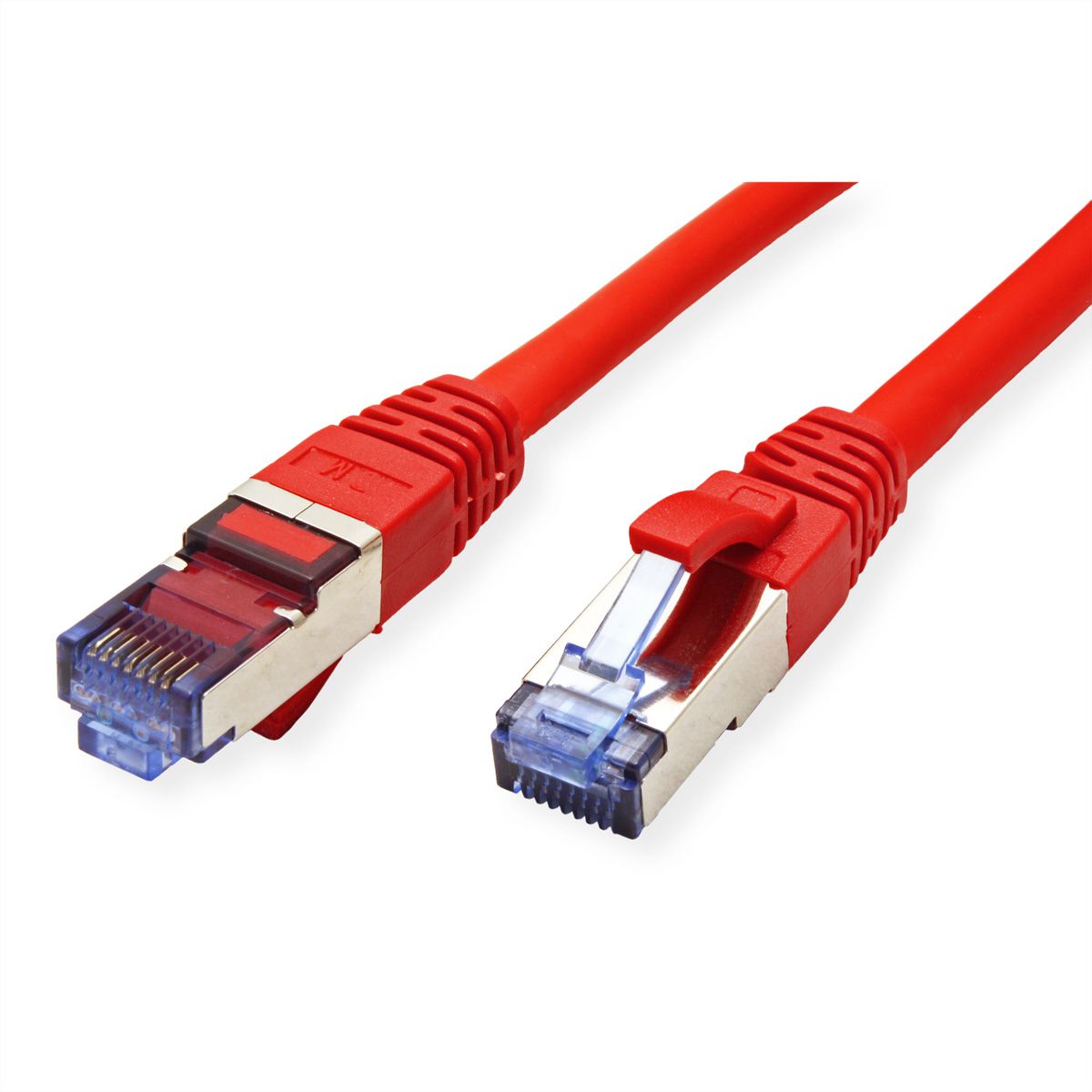 VALUE Patchkabel Cat.6A (Class EA) S/FTP (PiMF), LSOH, rot, 15 m