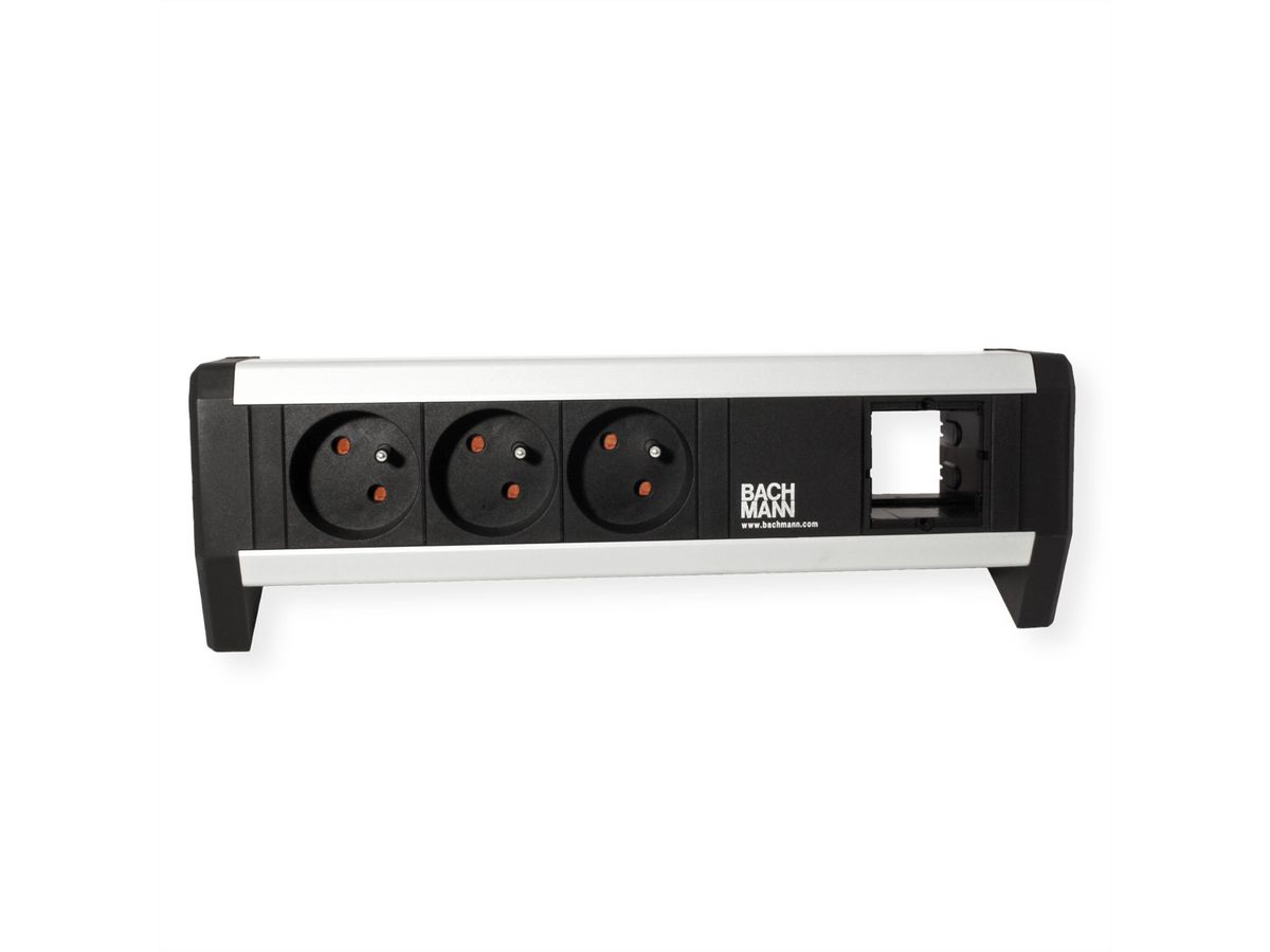 BACHMANN DESK 3xUTE 1xCM Strom 1,0m GST18