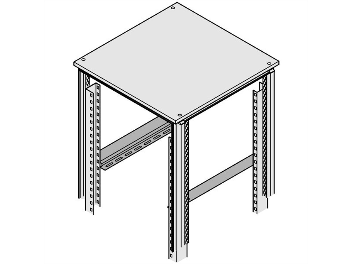 SCHROFF Gleitschiene 25 kg - GLEITSCHIENENSATZ 700T