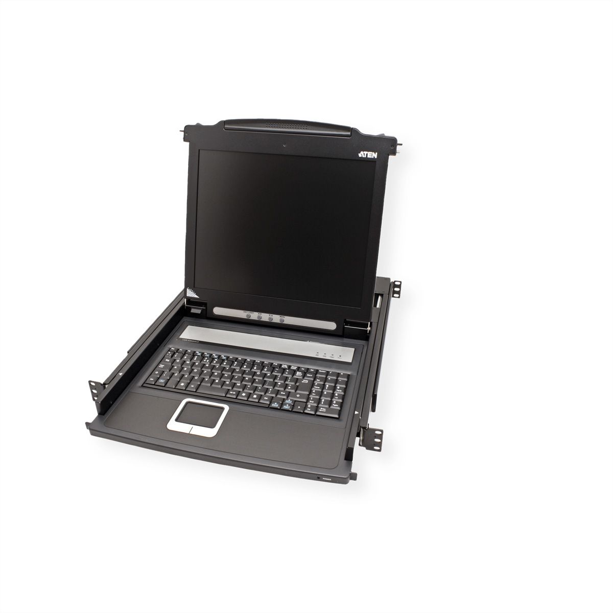 ATEN CL1000M KVM-Konsole, 43cm LCD, VGA, PS/2, UK-Layout