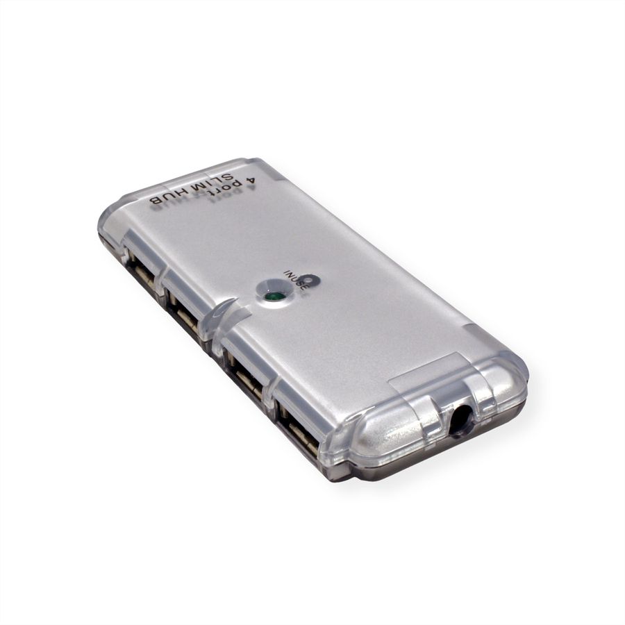 VALUE USB 2.0 Notebook Hub, 4 Ports, ohne Netzteil