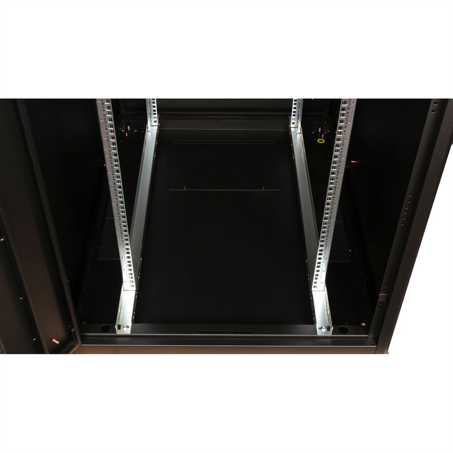 ROLINE 19-Zoll Serverschrank Basic 42 HE, 800x1000 BxT perforiert schwarz