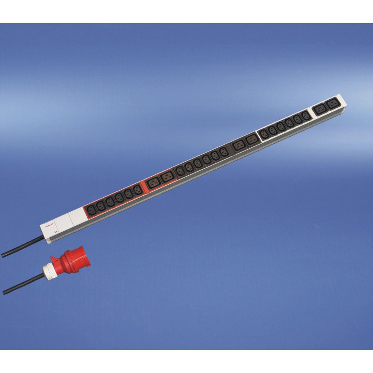 SCHROFF IEC-Steckdosenleiste, 3 Phasen - STDL.3P 18XC13 6XC19 947,5LG