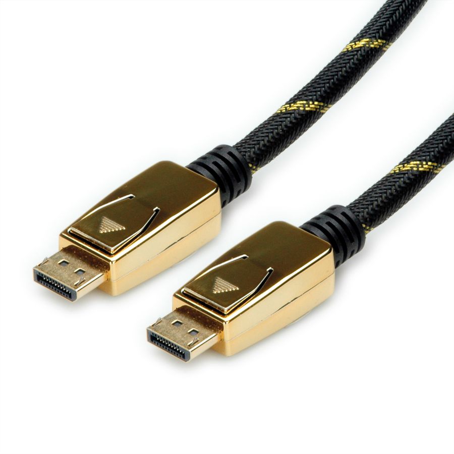 ROLINE GOLD DisplayPort Kabel, v1.4, DP ST - ST, 2 m