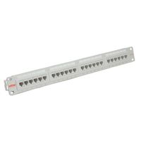 ROLINE Cat.5e (Class D) 19-Zoll-Patchpanel, 24 Ports, UTP, grau