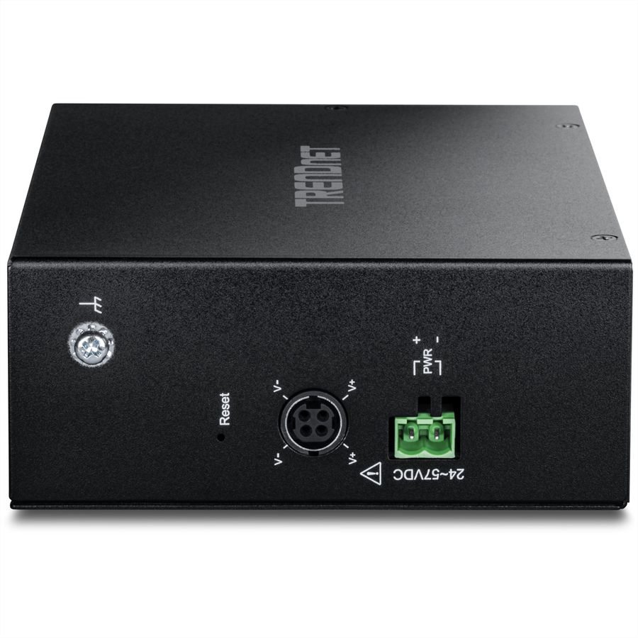 TRENDnet TI-PG743Bi 7-Port PoE+ Switch Industrial Gigabit L2 Managed DIN-Rail