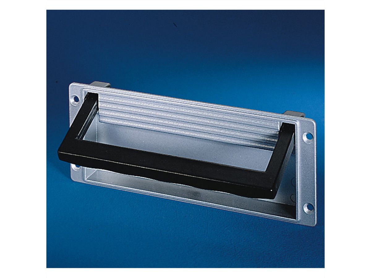 SCHROFF Klappgriff aus Metall - KLAPPGRIFF SCHWARZ/SILBER