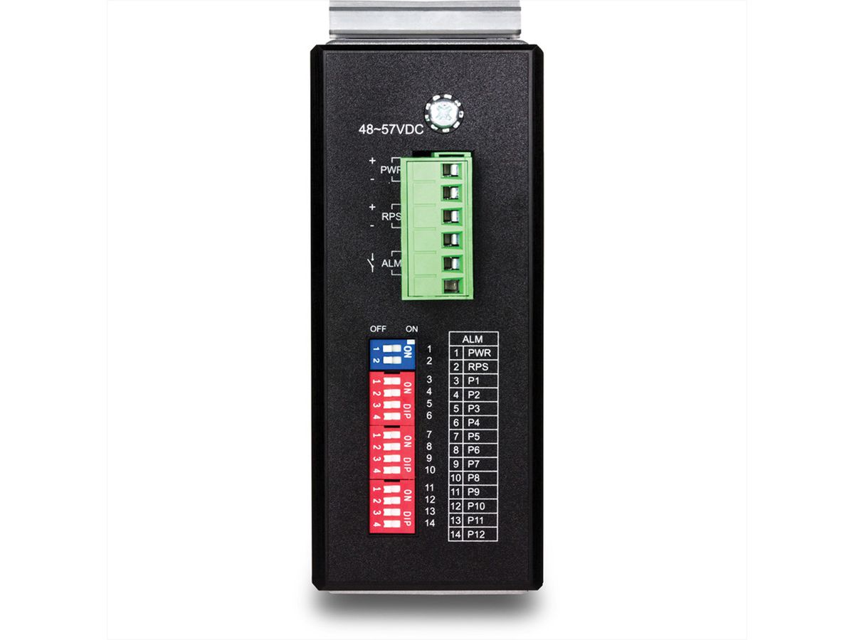 TRENDnet TI-PG1284i 12 Port Rail Switch