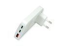 ROLINE USB Charger, schlank, mit klappbarem Euro-Stecker, 65W