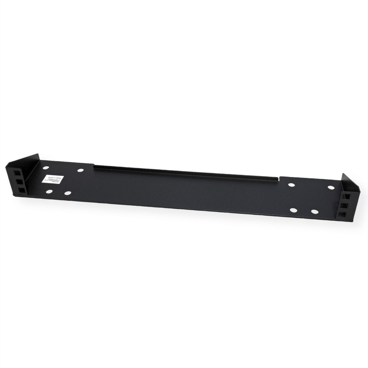 VALUE 19-Zoll-Wand-/Untertischhalterung, 1 HE, schwarz