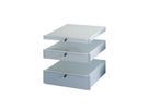 SCHROFF 19"-Schubfach 1HE, grau
