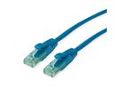 ROLINE RM Patchkabel Kat.6A UTP, blau, 5 m