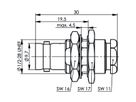 TELEGÄRTNER BNC-Kabeleinbaubuchse 50 Ohm, für RG178B/U Druckverschraubung