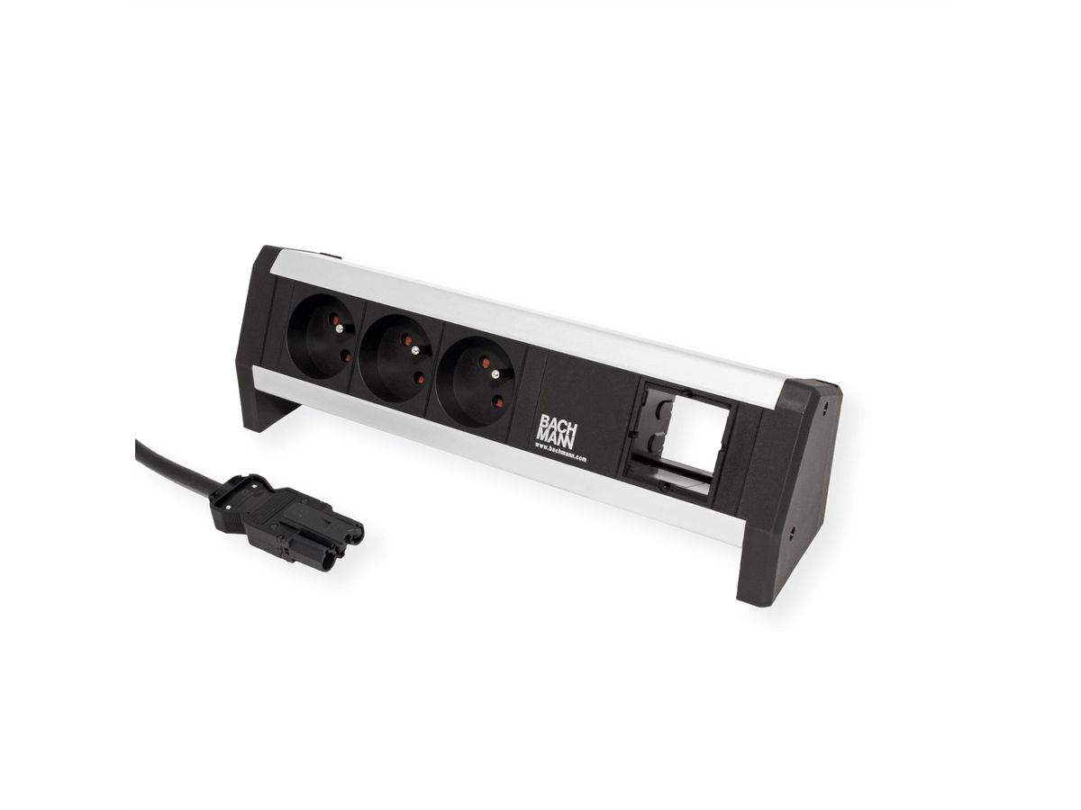 BACHMANN DESK 3xUTE 1xCM Strom 1,0m GST18