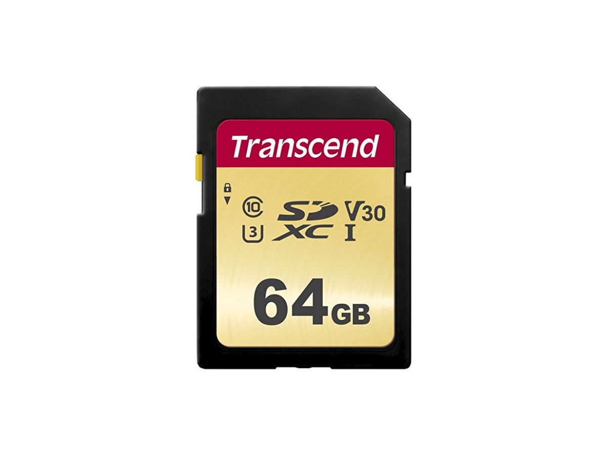 Transcend 64GB, UHS-I, SD Speicherkarte SDXC Klasse 10