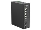 D-Link DIS-210G-06P 6-Port Switch, Smart Managed Gigabit PoE Industrial