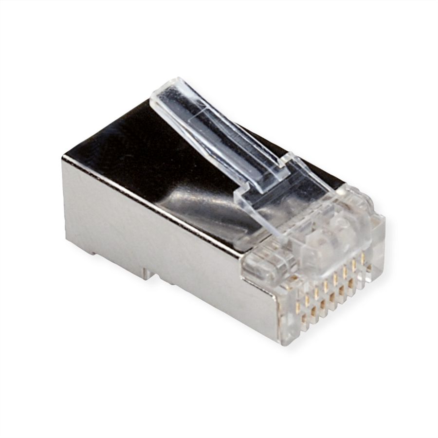 ROLINE Modular Plug geschirmt, Cat.6 (Class E), 10 Stck