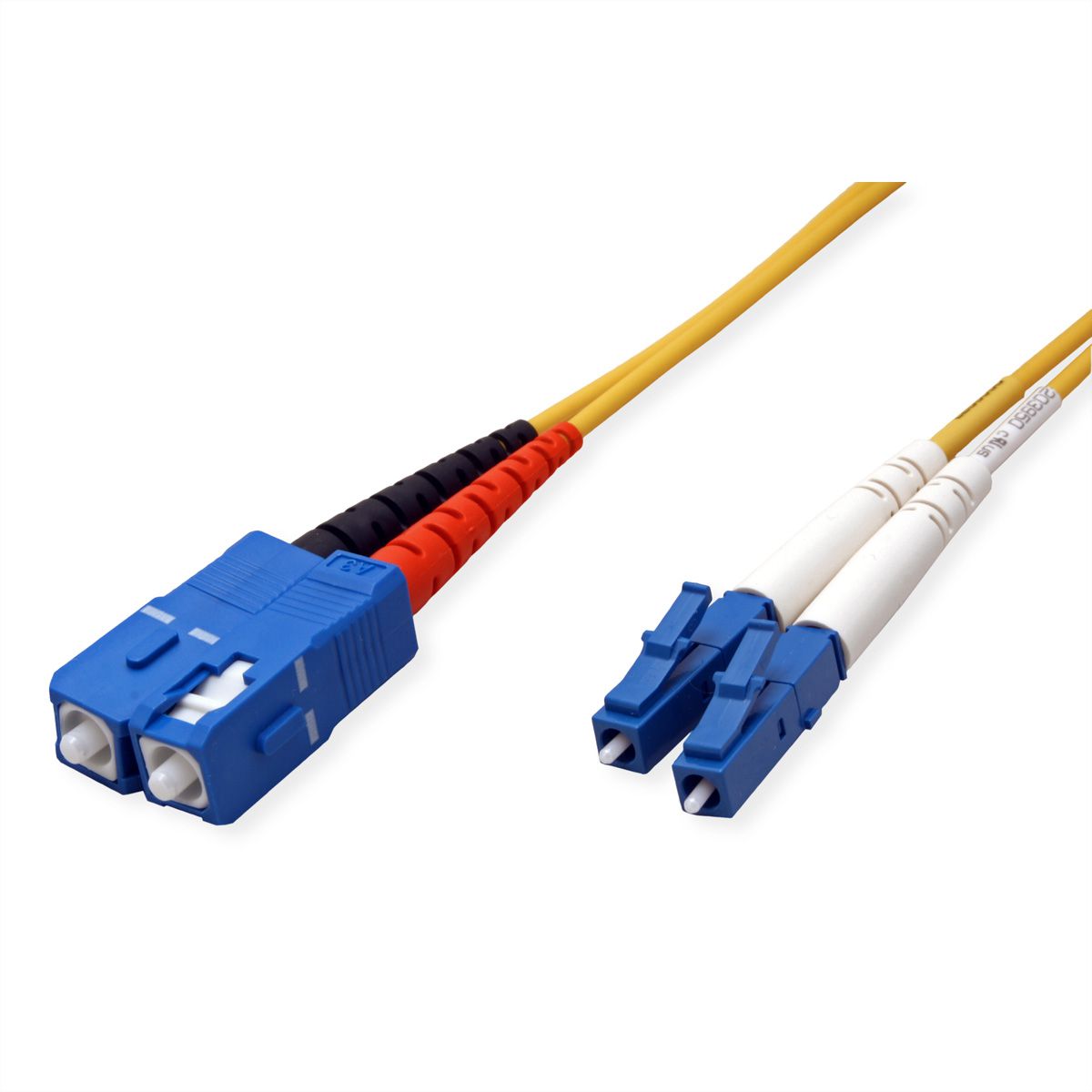 Quality LWL-Kabel Single Mode E9/125µm OS2, LC/SC, gelb, 3 m