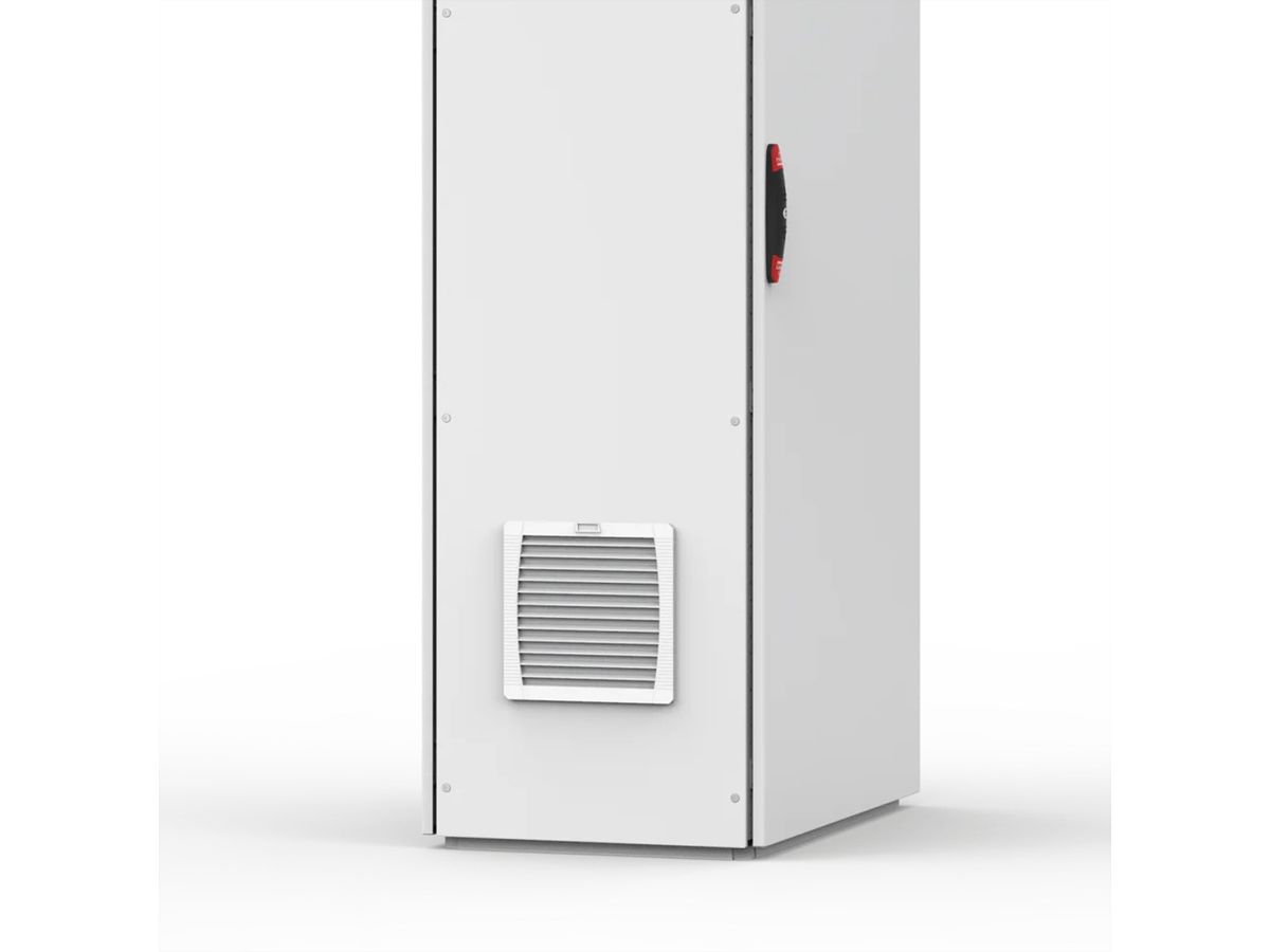 SCHROFF Filterlüfter FL 200, Luftstrom 61 m³/h, 24V Gleichstrom, 50/60HZ, IP54
