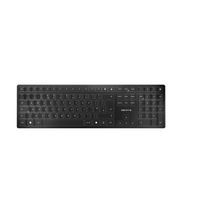 CHERRY KW 9100 SLIM Tastatur Universal RF Wireless + Bluetooth QWERTY UK Englisch Schwarz