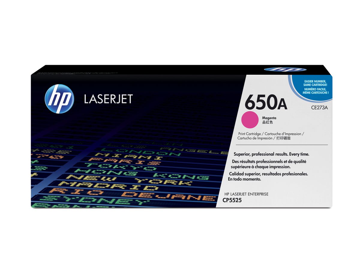 HP 650A Magenta Original LaserJet Tonerkartusche