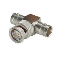 TELEGÄRTNER BNC-T-Stück 75 Ohm Buchse / Stift / Buchse