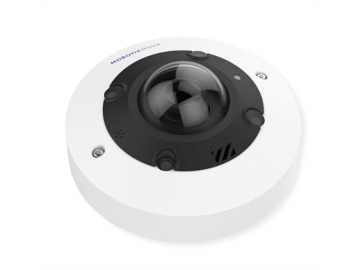 Mobotix Move Indoor Fisheye Kamera 12 MP, 180°/360°, IR-LED bis 10m