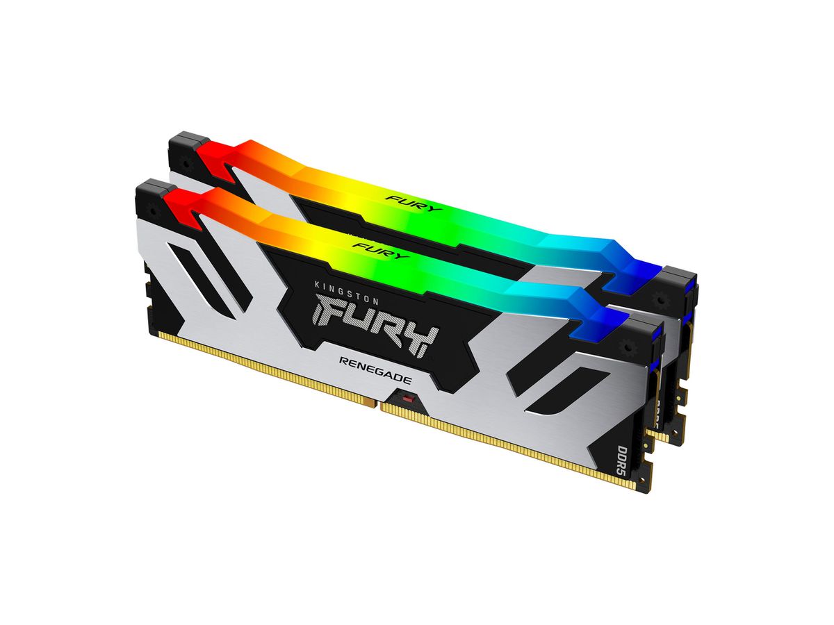 Kingston Technology FURY 96GB 6400MT/s DDR5 CL32 DIMM (2er-Kit) Renegade RGB XMP