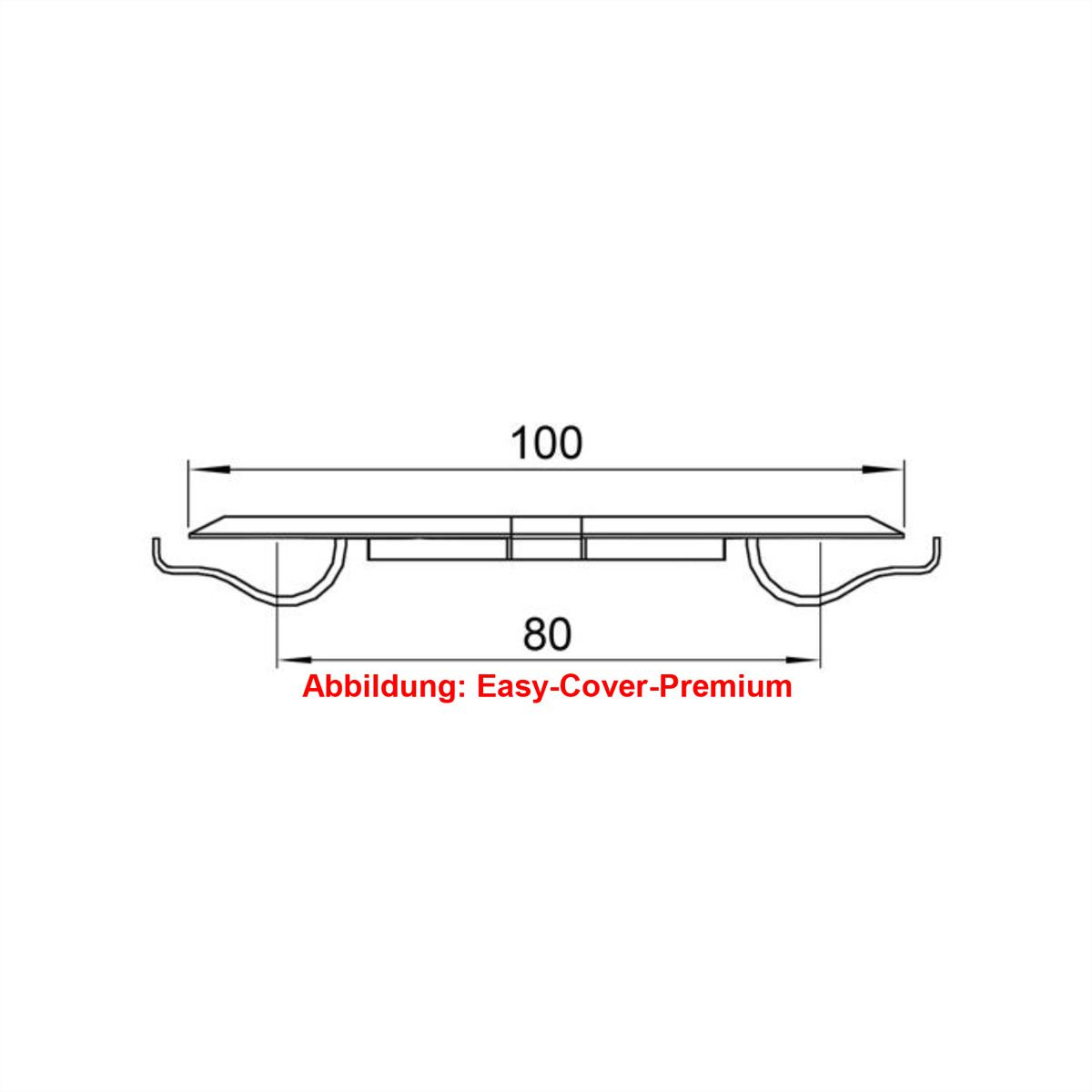 BACHMANN Easy-Cover-Premium schwarz