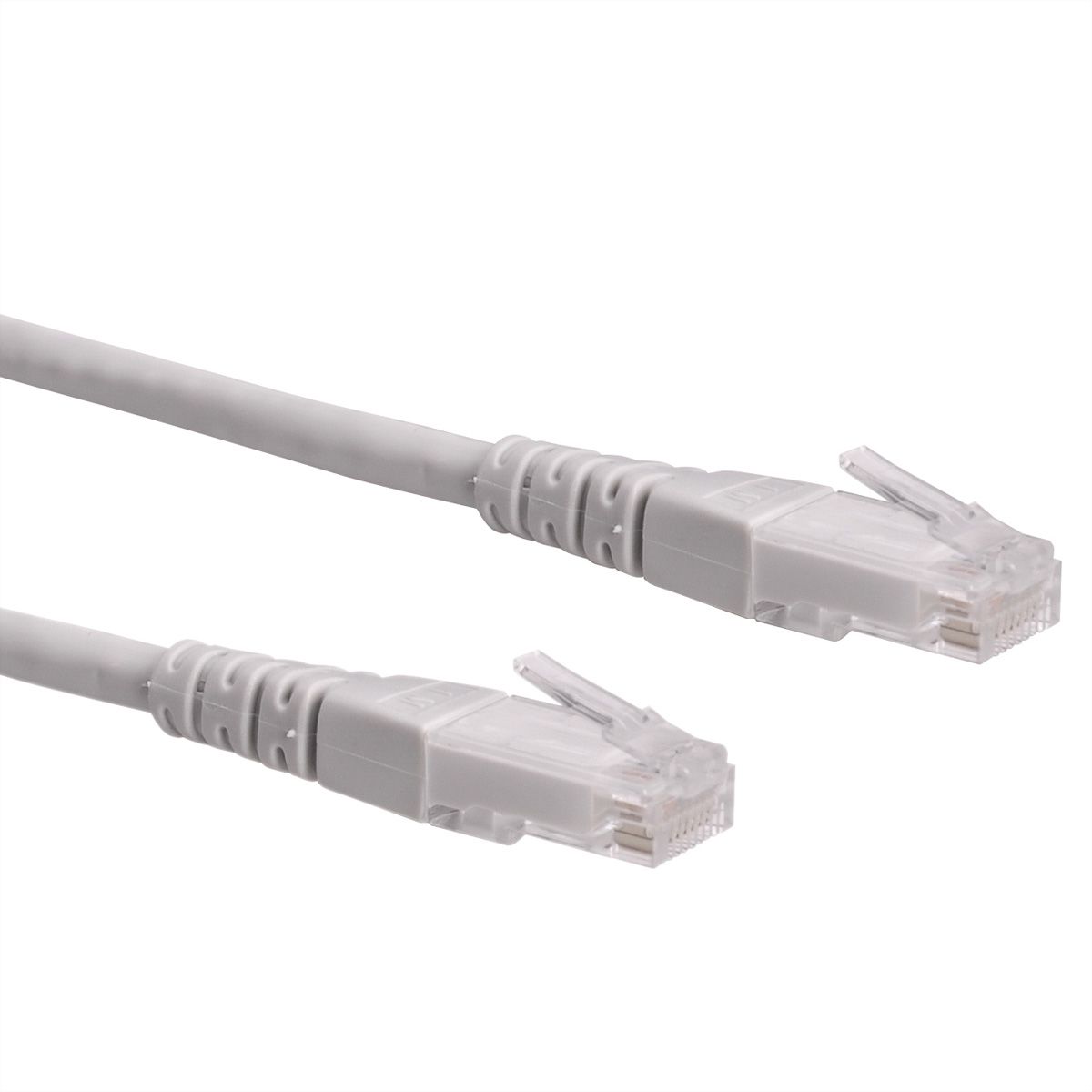 ROLINE Patchkabel Cat.6 (Class E) UTP, grau, 2 m