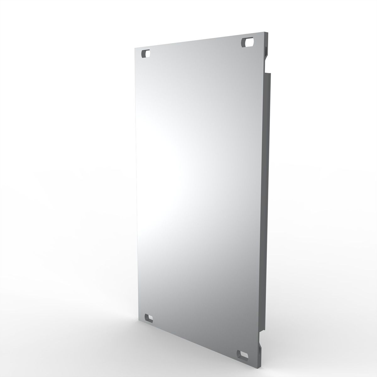 SCHROFF Frontplatten, U-Profil, schirmbar - U-FRONTPL.EMC 3HE 14TE M.PIN