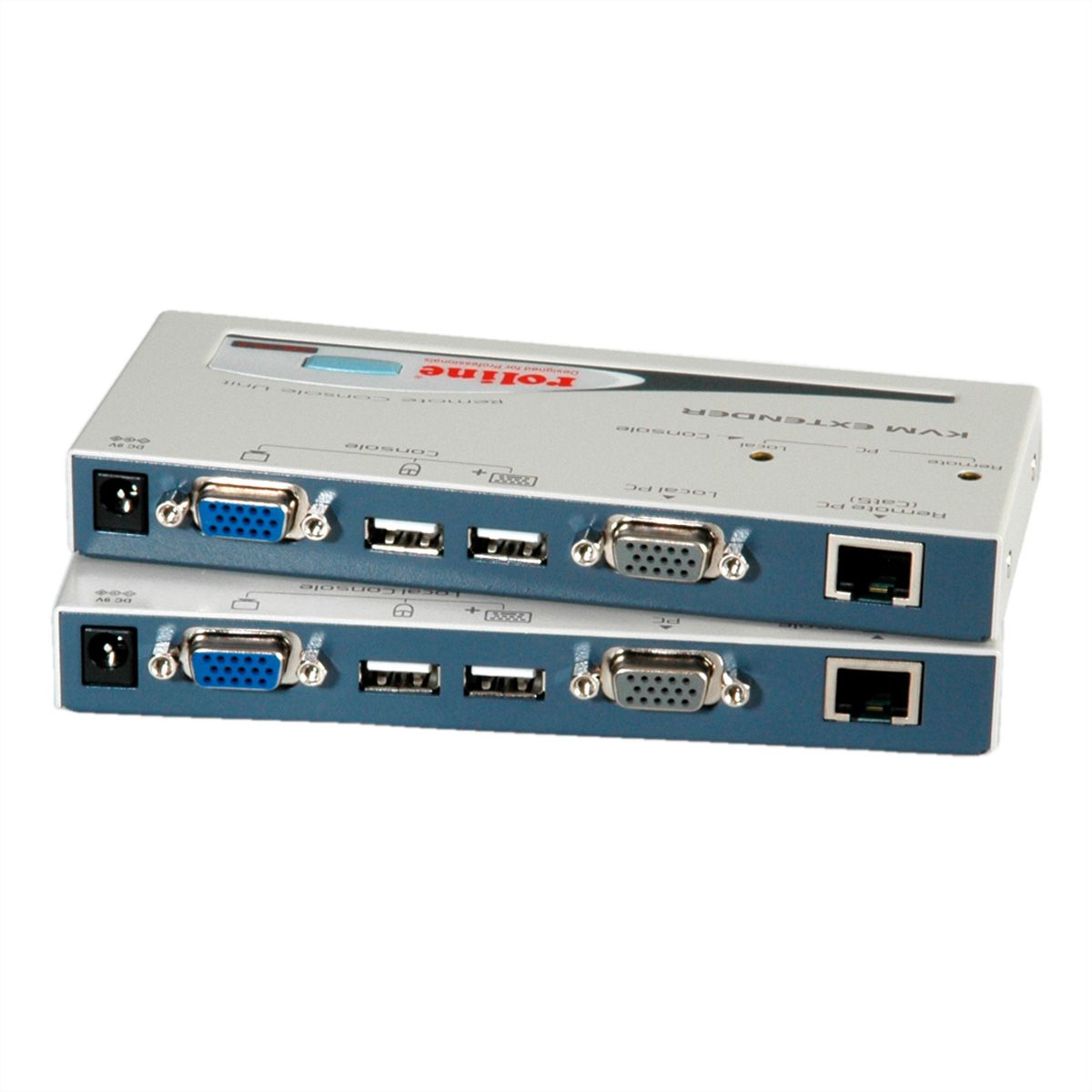 ROLINE Smart KVM Verlängerung über RJ-45, VGA, USB