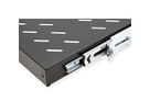 VALUE 19"-Fachboden ausziehbar, 420 x 568 mm, 25kg Traglast