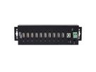 EXSYS EX-1170HMVS 10 Port USB 2.0 Metall HUB, 15KV Surge Protection