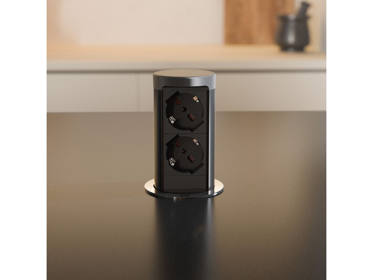 BACHMANN ELEVATOR2 2xP40, RAL9005 0,5m ISV