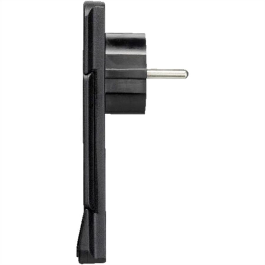 BACHMANN SMART PLUG Schutzkontakt Montagestecker, schwarz