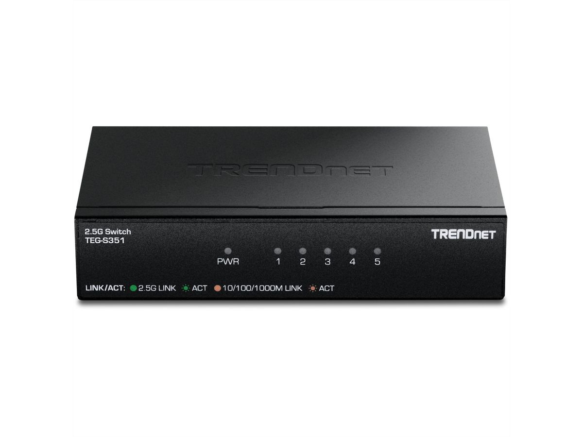TRENDnet TEG-S351 5-Port 2.5G Switch