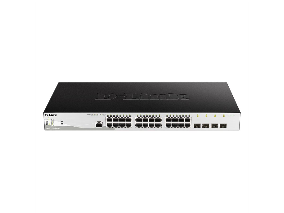 D-Link DGS-1210-28P/ME/E 28Port Switch Layer2, PoE+ Smart Managed ME Gigabit