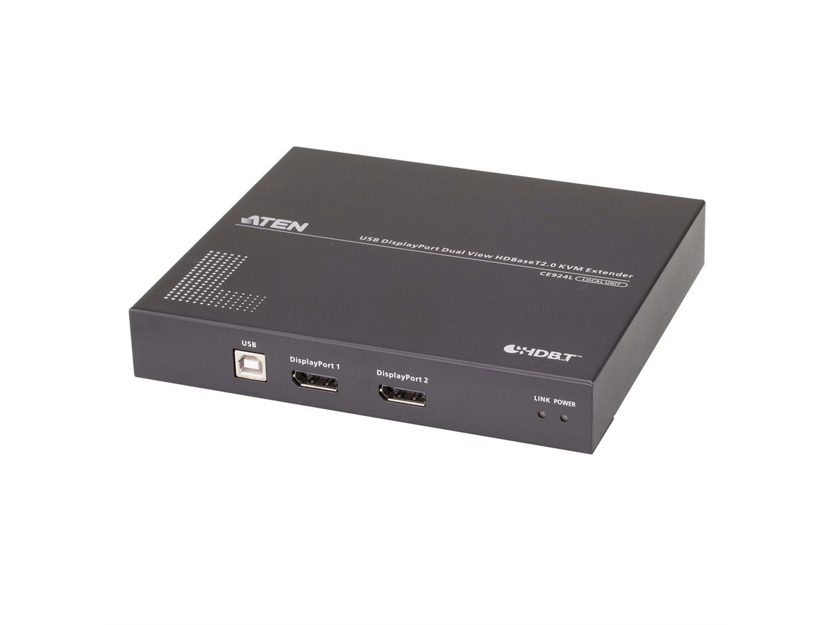 ATEN CE924 USB DisplayPort Dual-Anzeige HDBaseT 2.0 KVM Extender