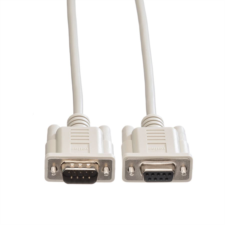 ROLINE RS232-Kabel 9pol ST-BU, 1,8 m