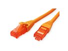 ROLINE Patchkabel Kat.6 UTP, Component Level, LSOH, orange, 2 m