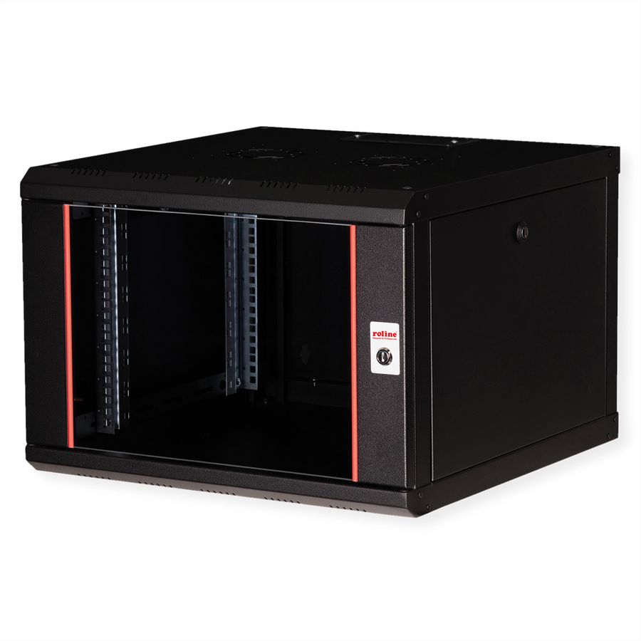 ROLINE 19-Zoll Wandgehäuse Pro 7 HE, 600x600 BxT schwarz