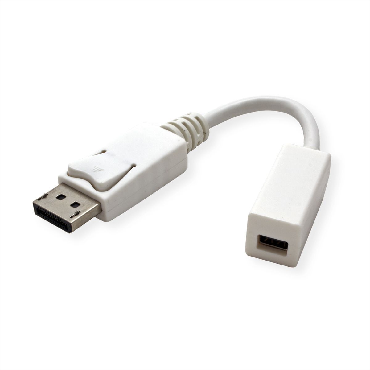 ROLINE DisplayPort Adapter, DP Stecker - Mini DP Buchse
