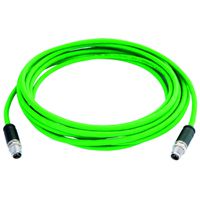 TELEGÄRTNER STX M12x1-M12x1 VL X-kod. Cat.6A, CP01CP01B-SFTP2607C7-1PUR-A0750, 7,5 m