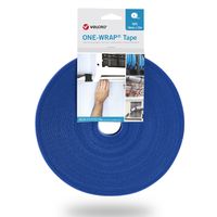 VELCRO® One Wrap® Band 50 mm breit, blau, 25 m