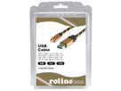 ROLINE GOLD USB 3.2 Gen 1 Kabel, A-C, ST/ST, Retail Blister, 1 m