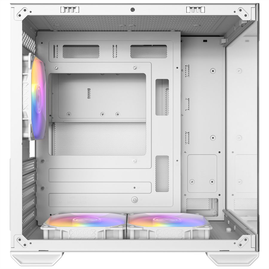ANTEC CX60M ARGB PC Gehäuse Mini Tower Micro-ATX, weiß